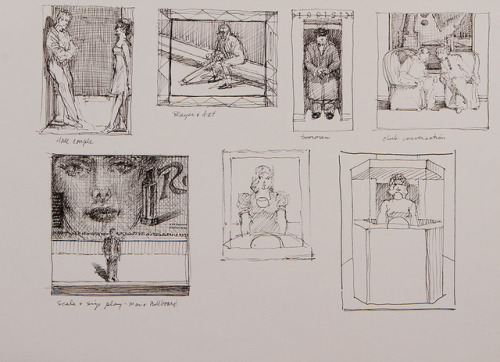 (via Wayne Thiebaud, Draftsman  | The Morgan Library &...