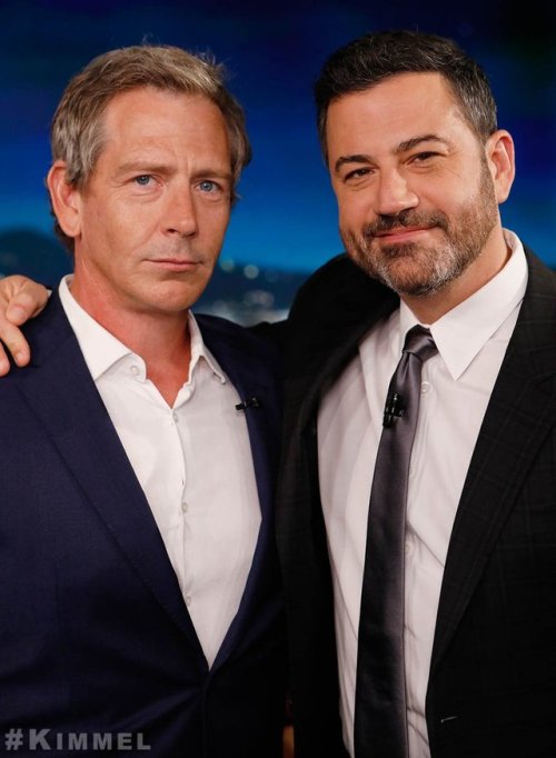 missmendelsohn:Ben Mendelsohn and Jimmy Kimmel