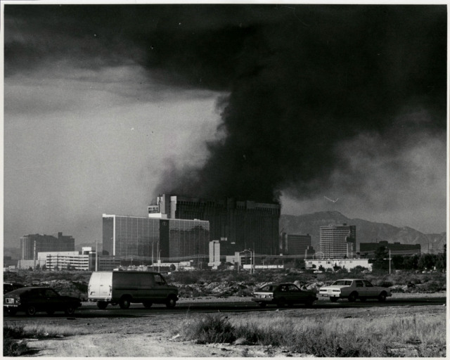 Vintage Las Vegas     MGM Grand fire  Las Vegas  November 21  1980  85   