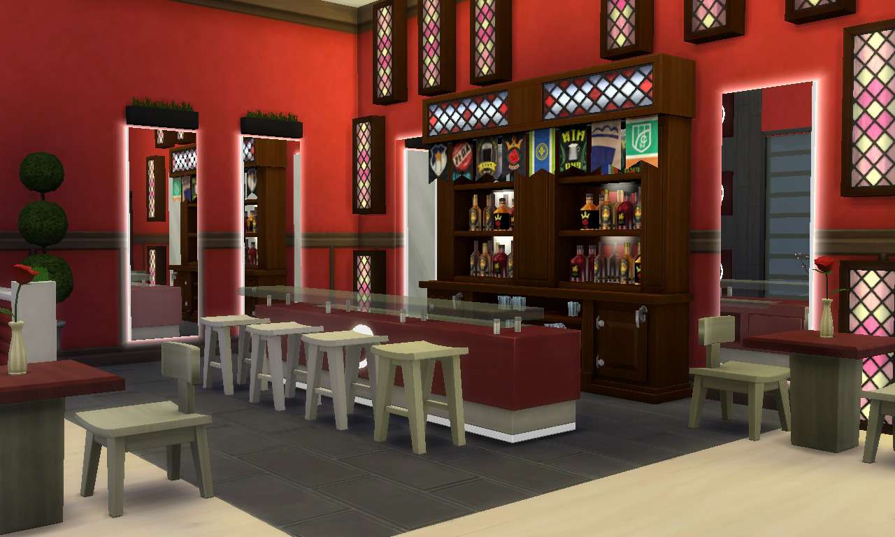 Tatyana Sims 3 — Japanese Bar (no CC) by TatyanaName