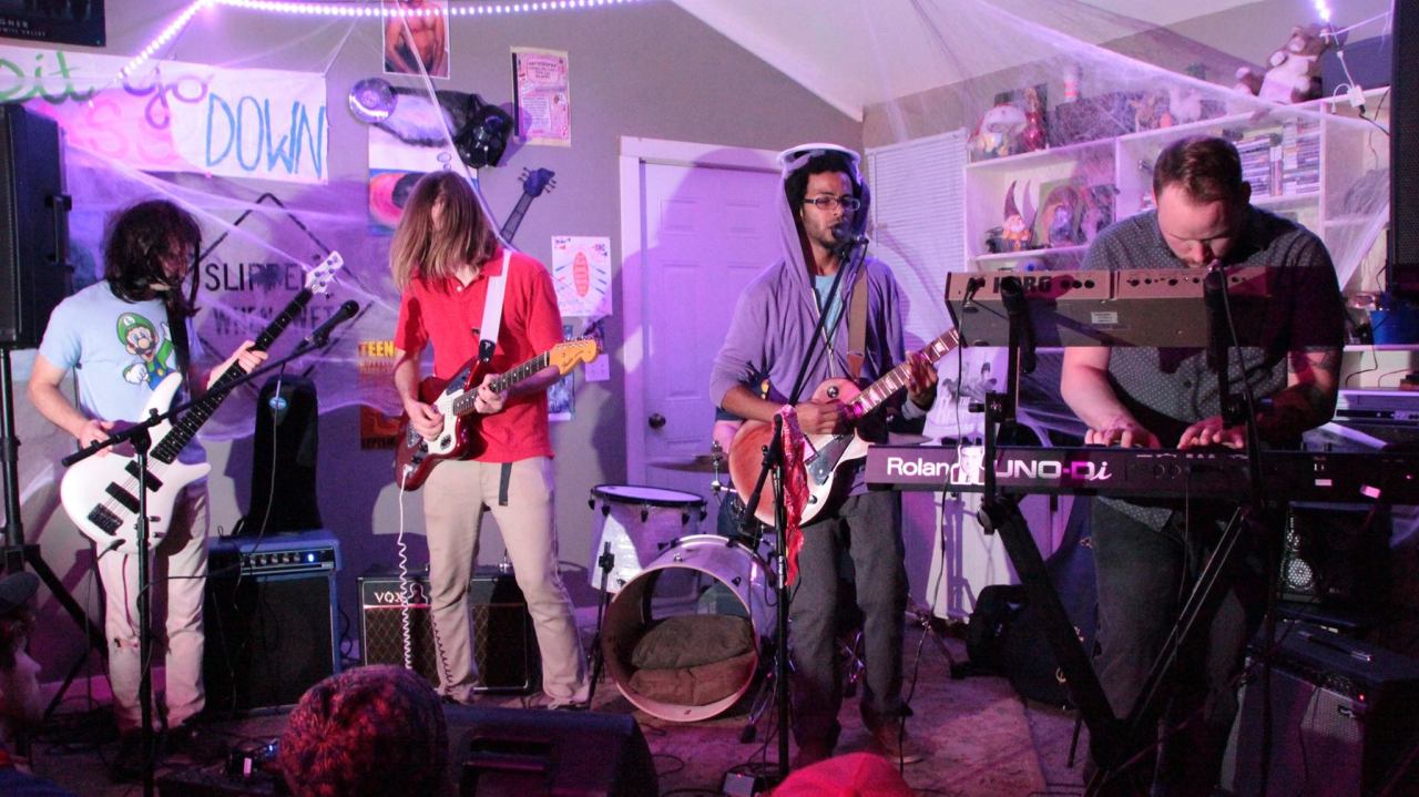  The Landmarks (Ann Arbor) performing last year at The Compound