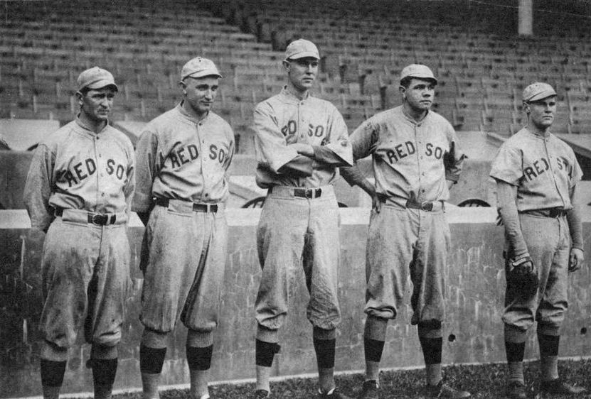 Boston Red Sox Pitchers on October 7, 1915... - Eclectic Vibes