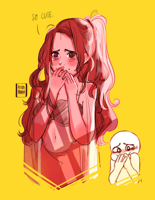 illustraice:cana is the only one who prefers that side of her....