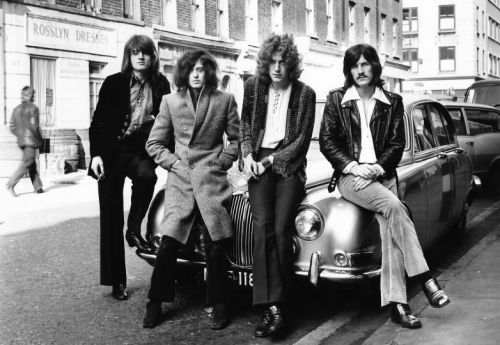 theimpossiblecool:Zeppelin in London, 1968.