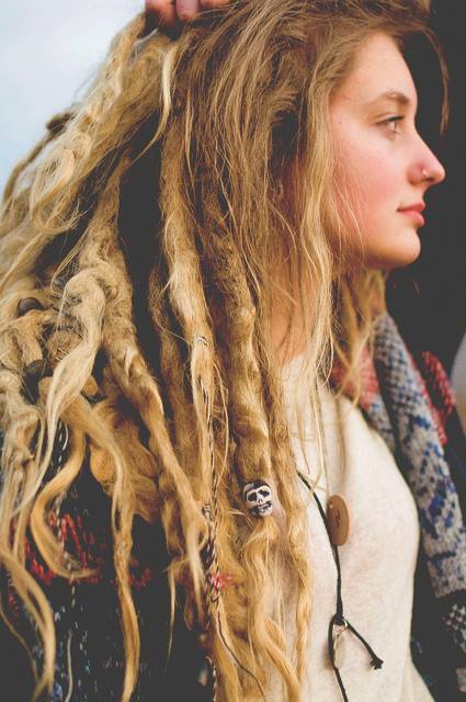 blond dreads on Tumblr