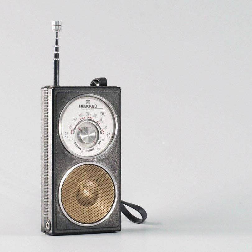 Nevsky pocket radio, USSR 1984