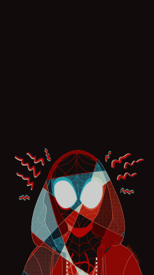 Spiderverse Lockscreen Tumblr