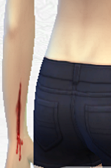 Sims 4 Self Harm Scars