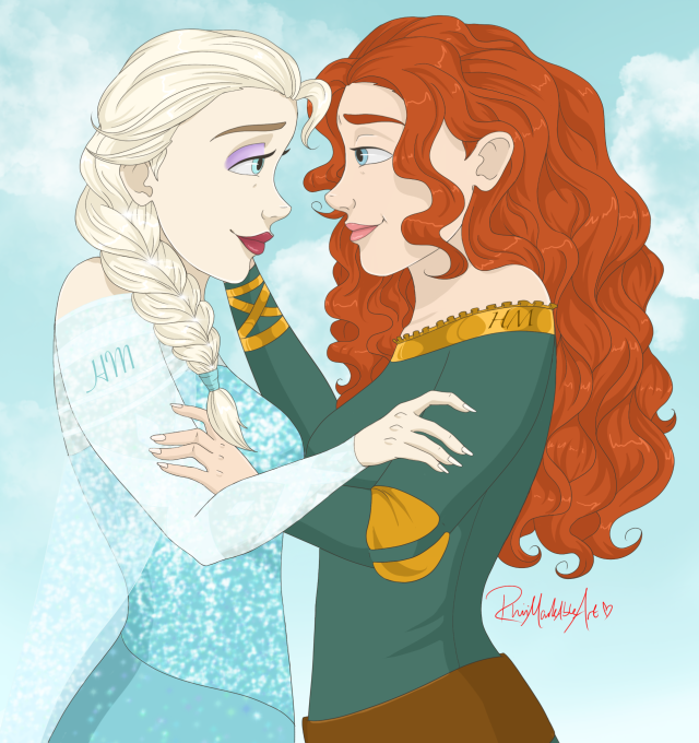 disney brave merida lesbian