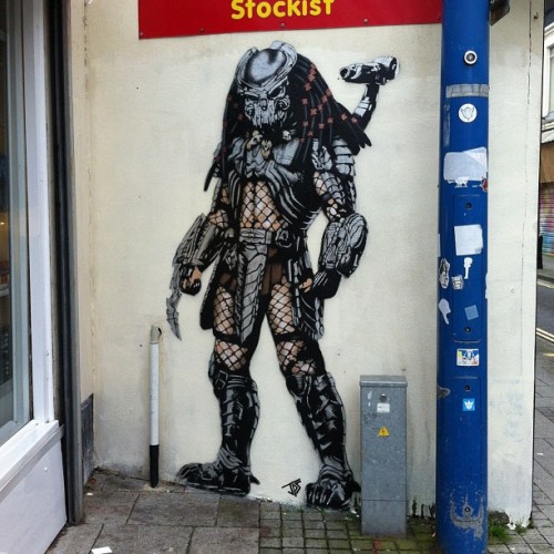 xombiedirge:Movie Inspired Street Art by JPS