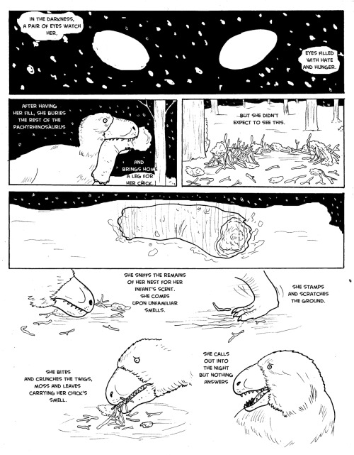 azhdarchidcomix:Coldtooth, my short comic about Nanuqsaurus...