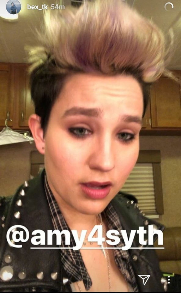 YourScifiFanFL — Bex Taylor-Klaus behind the scenes of ...