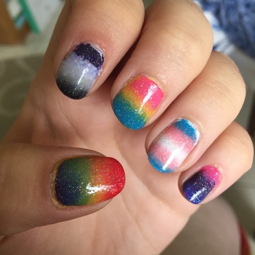 pride nails | Tumblr