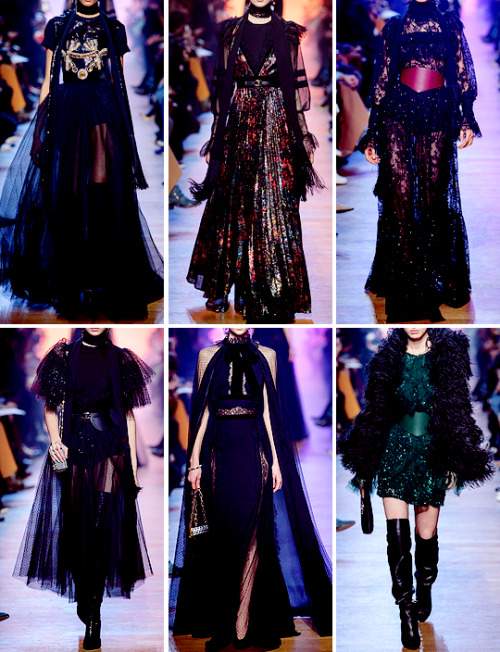 fashion-runways:ELIE SAAB at Paris Fashion Week Fall 2018