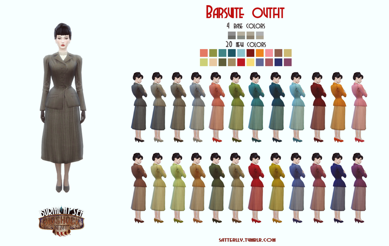 SIMS 4 Bioshock. Элизабет биошок симс 4. Satterlly SIMS. The SIMS 3 Bioshock Infinite outfits.