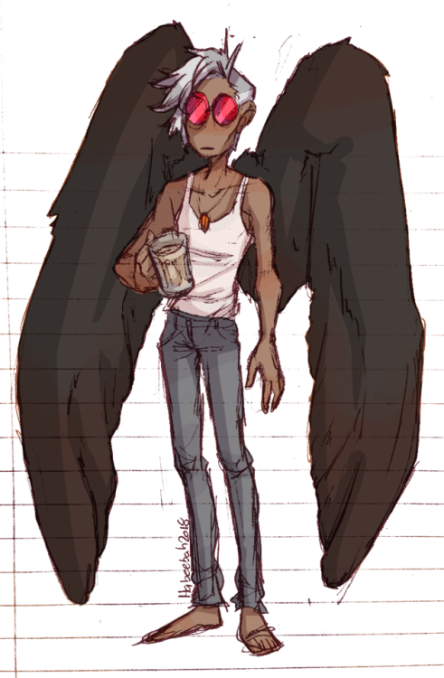 justbabss:I’m in love with the mothman