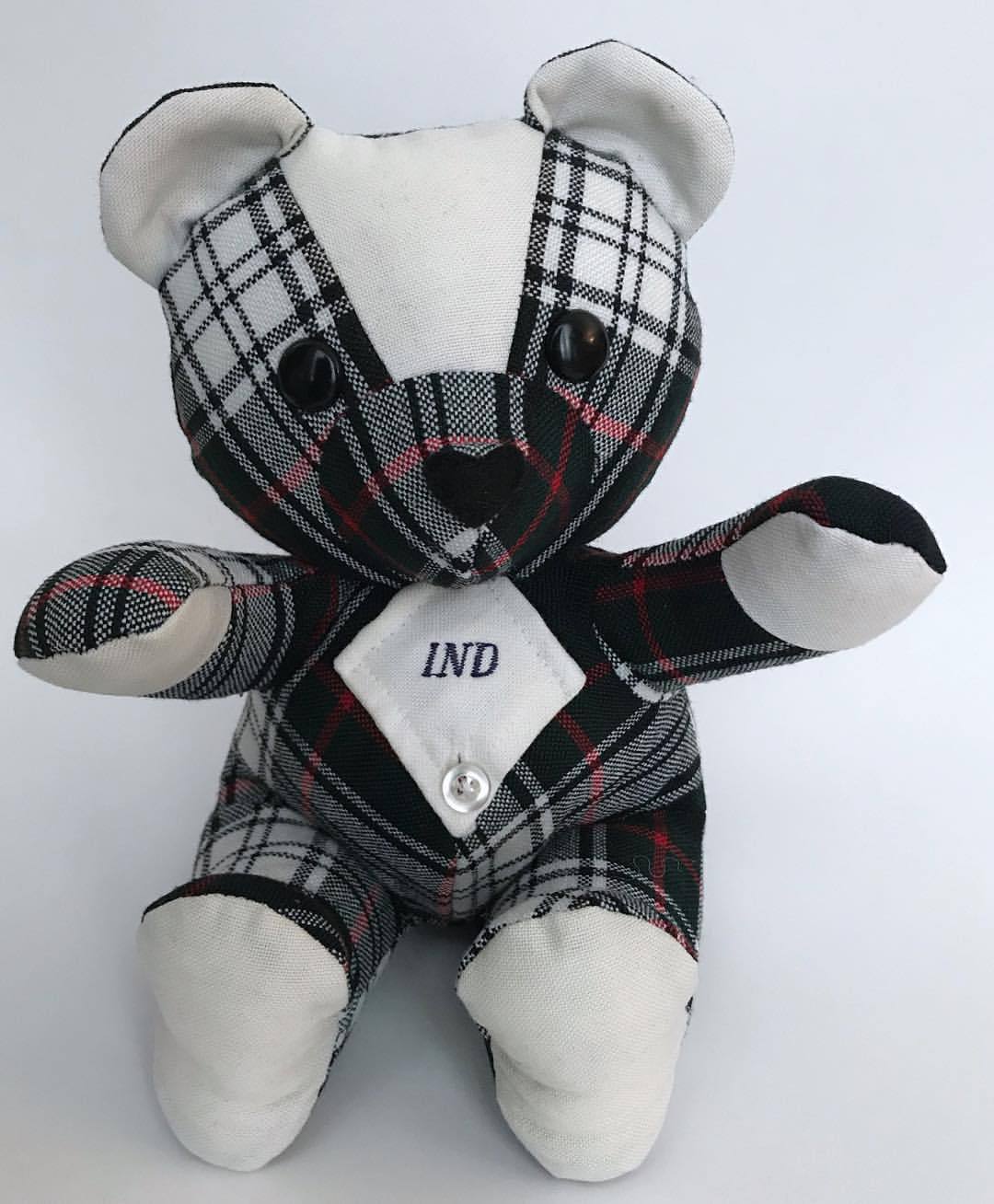 school uniform keepsake bear