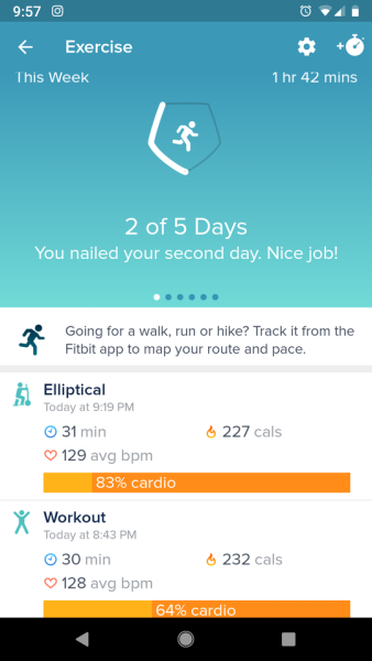 zombies run fitbit