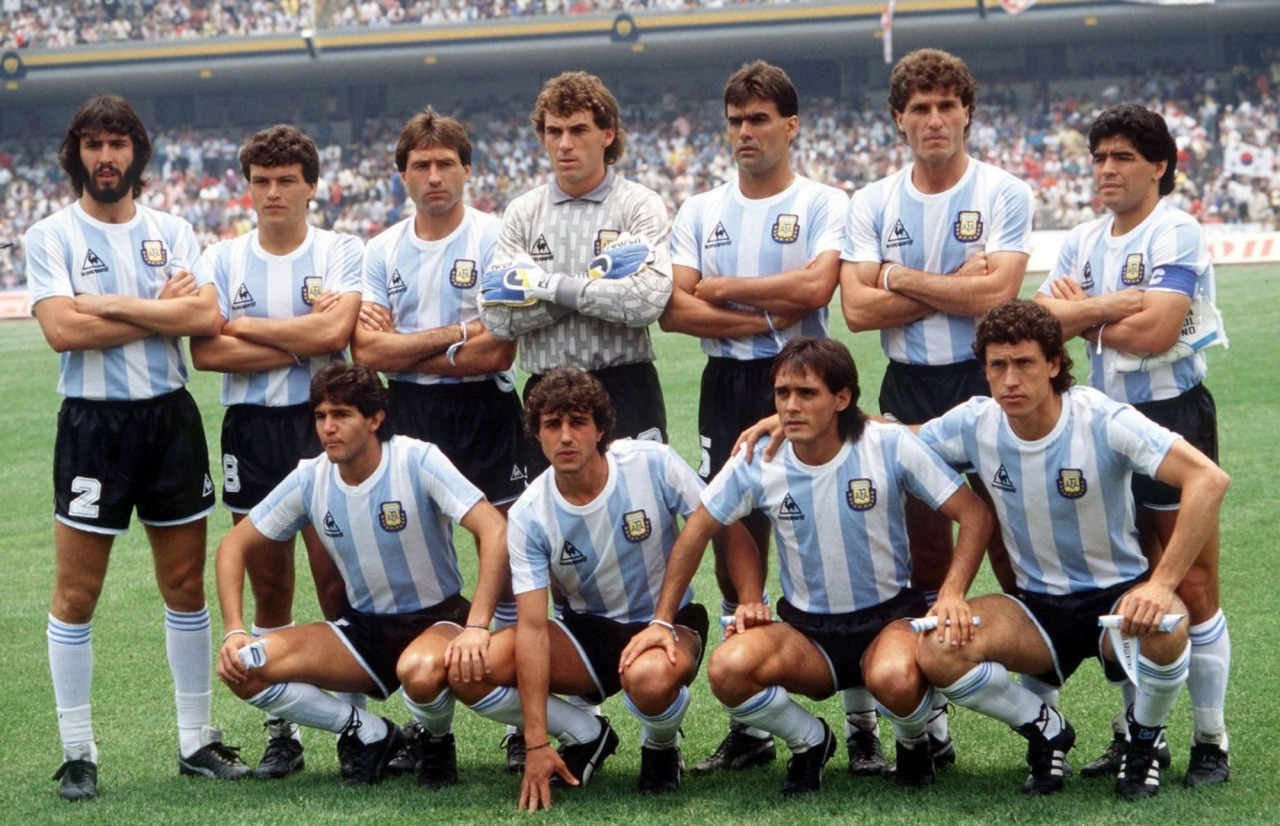 Марадона Аргентина 1986