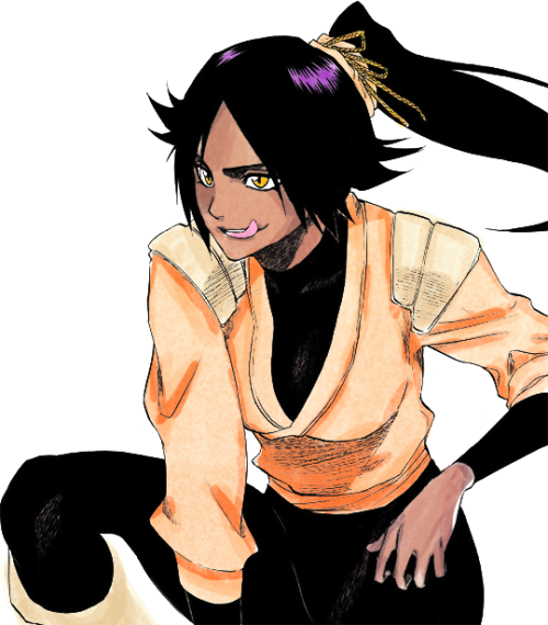 missgoldnweek:↪ shihouin yoruichi