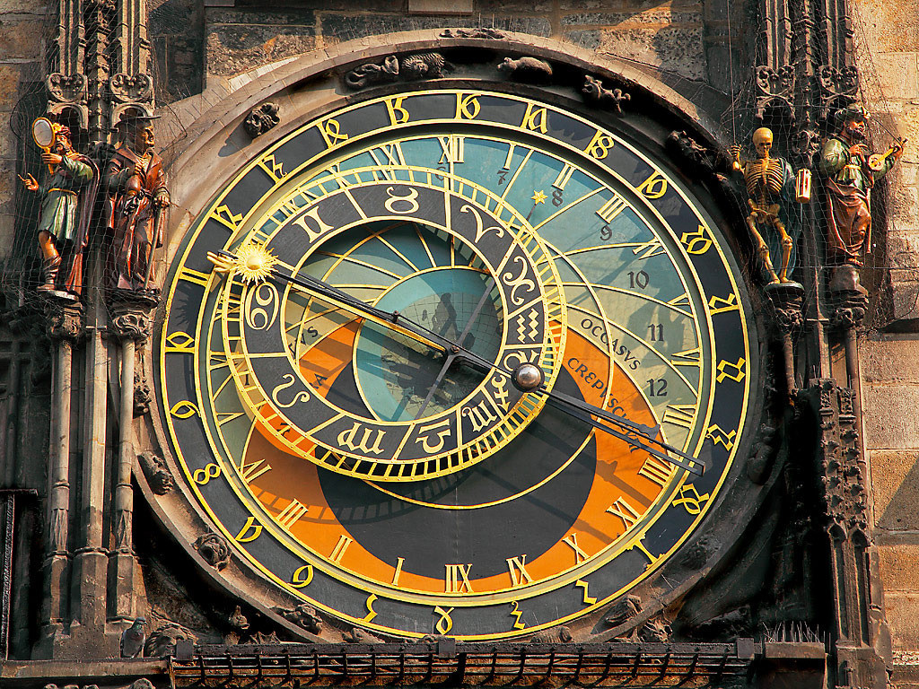 Astronomical Clock Old Town Square, Prauge... - Renaissance Art