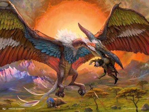 commandtower:Ixalan Dinosaur ArtworkSome fantastic saurian...