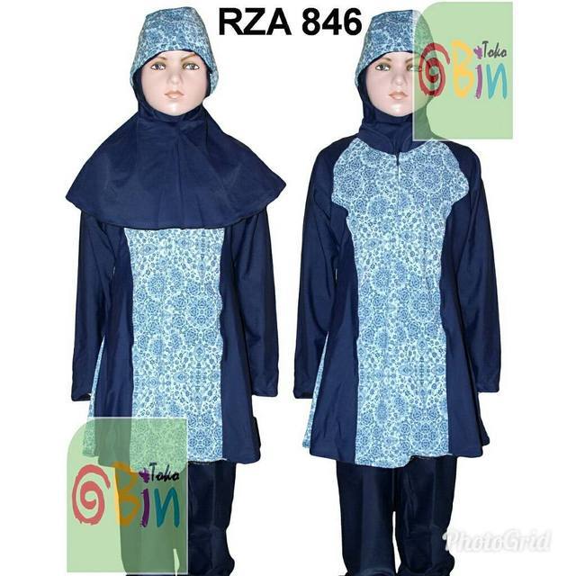 AbinStore  Baju  renang  muslimah syari untuk anak size 6 7 