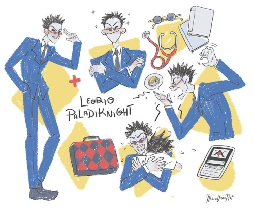 alicia-does-art:Happy Birthday Leorio!!!