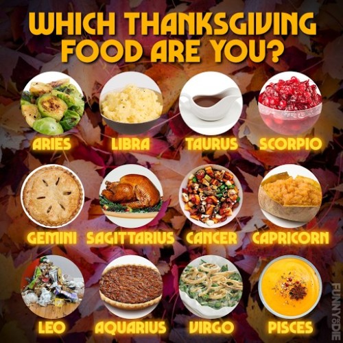 thanksgiving food on Tumblr