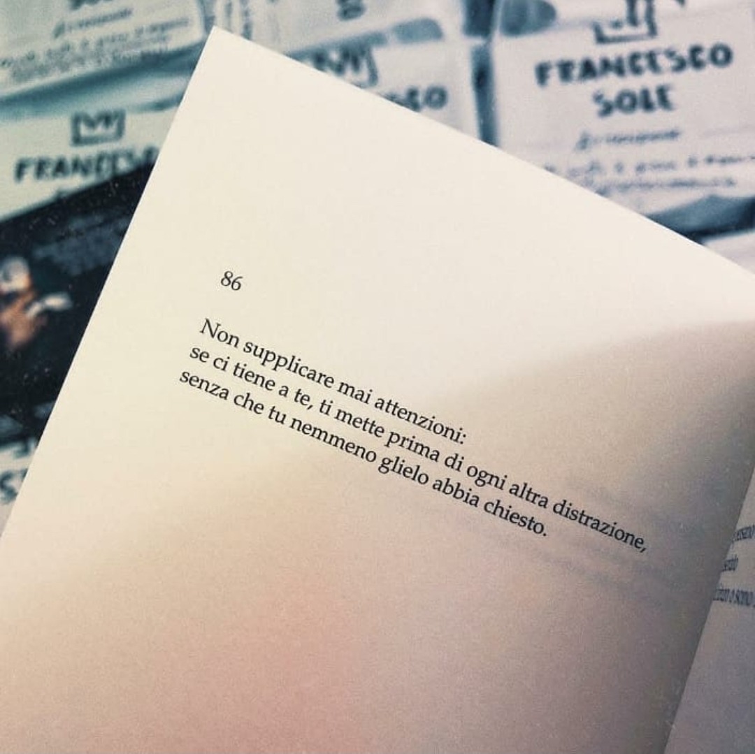 Frasi Francesco Sole Tumblr