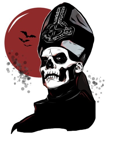 tobias forge cardinal copia papa emeritus the band ghost ghostbc ghost bc papaemeritusii papa emeritus iii