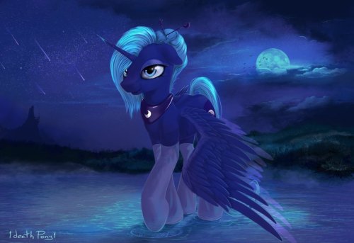 Princess Luna in all its glory by 1deathPony1 