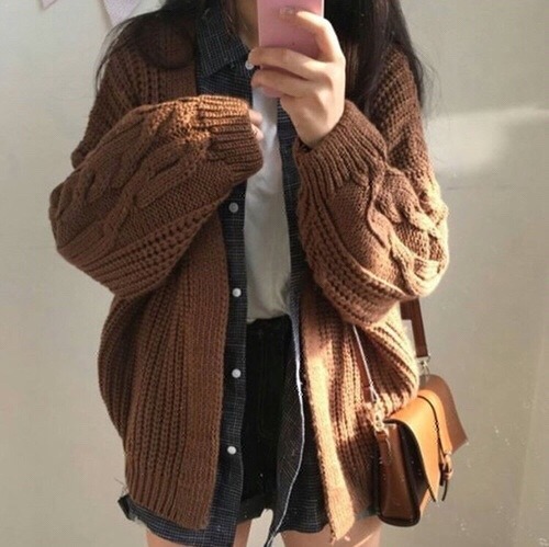 Oversized vintage sweater  Tumblr