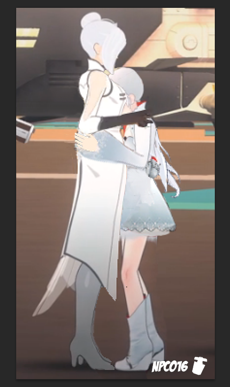 ….The Schnee sisters have a very unfortunate height difference.
Is this why Winter doesn’t hug Weiss?