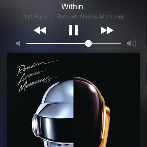 What I listen to when cleaning house gotta love Daft Punk...