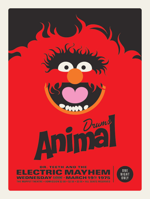 gameraboy:Dr. Teeth and the Electric Mayhem posters by Michael...