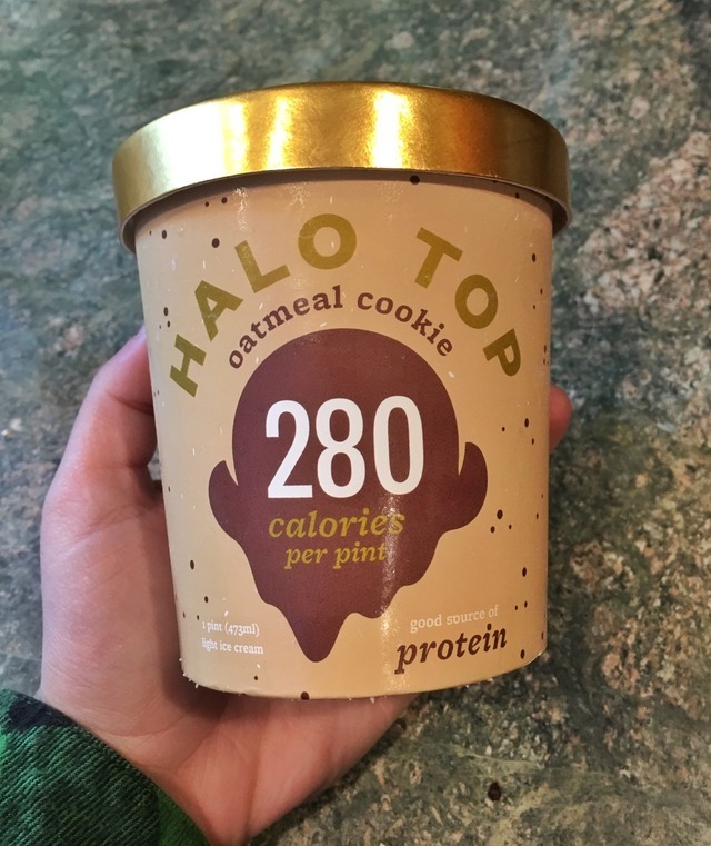 Shoku and Awe — Halo Top Oatmeal Cookie Ice Cream Halo Top is one...