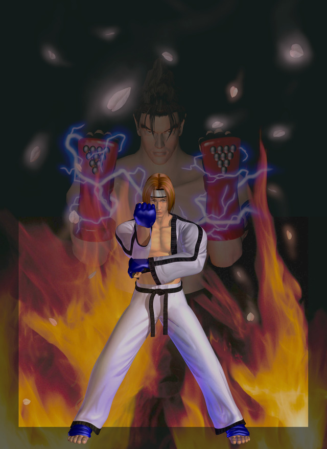 The Video Game Art Archive - Poster artwork from 'Tekken 3 ...