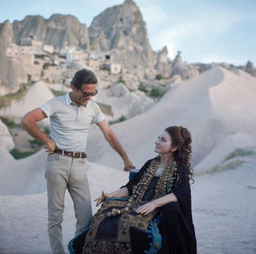 alesario:Pier Paolo Pasolini e Maria Callas sul set del film...