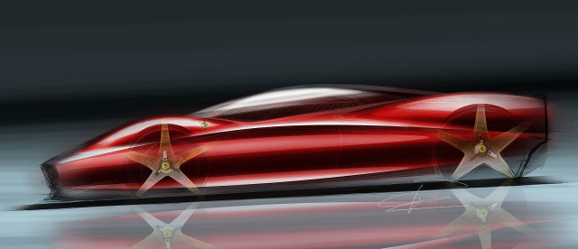 Automotive Design | A sketch specially done for ferrari by...