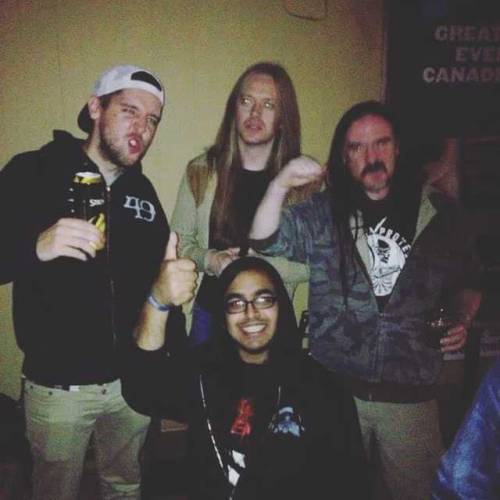 #tbt to meeting @carcassband at Noctis in 2013....