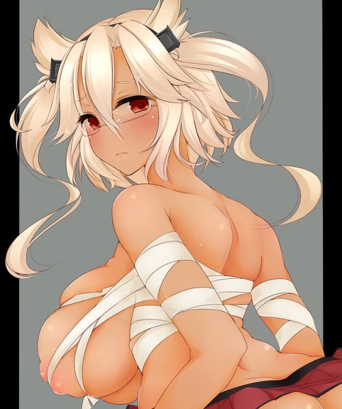 hentai-leaf:More Musashi from Kantai Collection,by various...