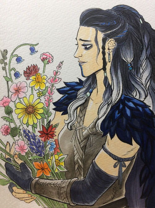 Yasha from Critical Role.