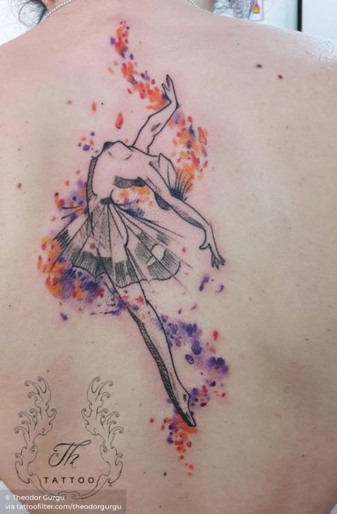 Dance #1 Tattoo Design by Denise A. Wells | Another new desi… | Flickr