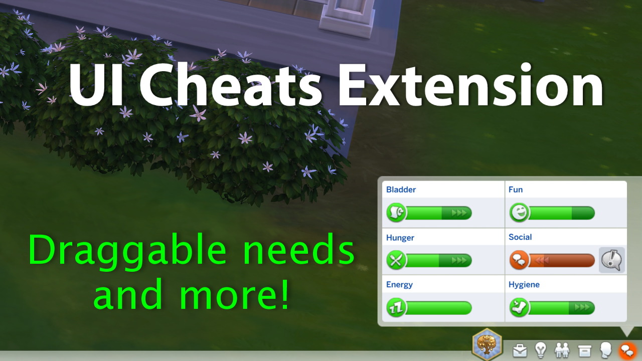 Sims 4 Cheats Ui
