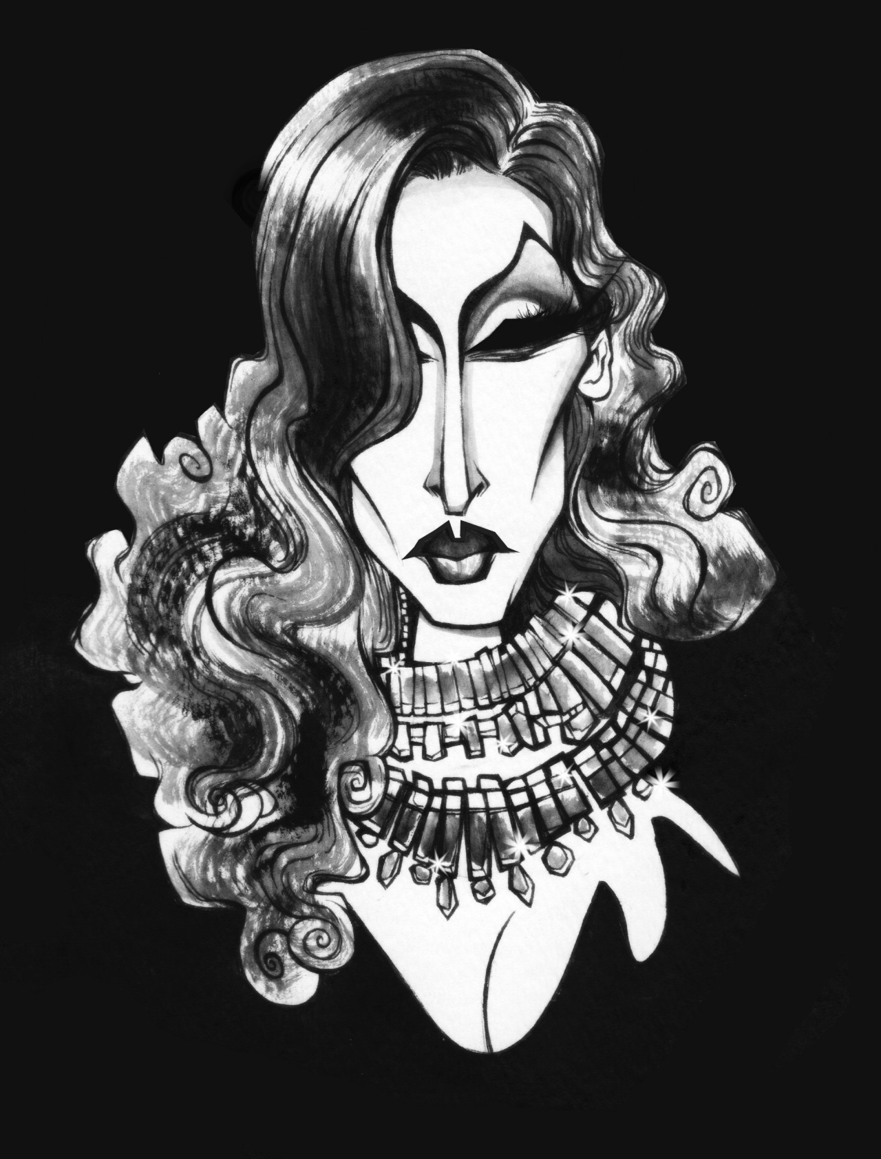Ccimoroni Ilration Detox Black And White Noir Makeup Ccimoroni Ilration Detox Black