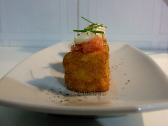 SPLIT SALMON ARANCINI – Denise Ippolito