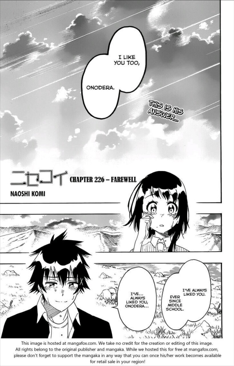 Nisekoi raku rejects onodera