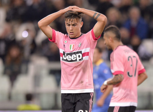 dybala pink jersey