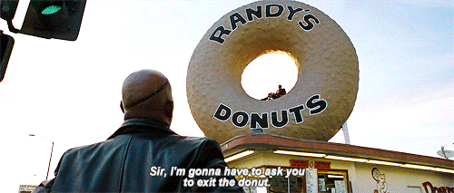 Image result for randy's doughnuts gif